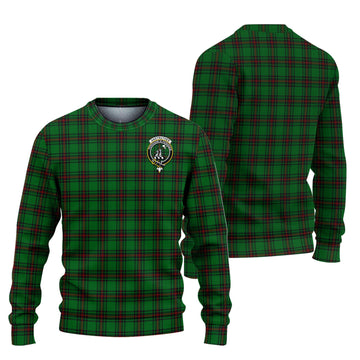 Anstruther Tartan Ugly Sweater with Family Crest Unisex - Tartan Vibes Clothing