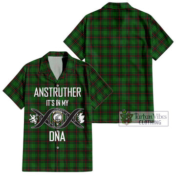 Anstruther Tartan Hawaiian Shirt with Family Crest DNA In Me Style Kid - Tartan Vibes Clothing