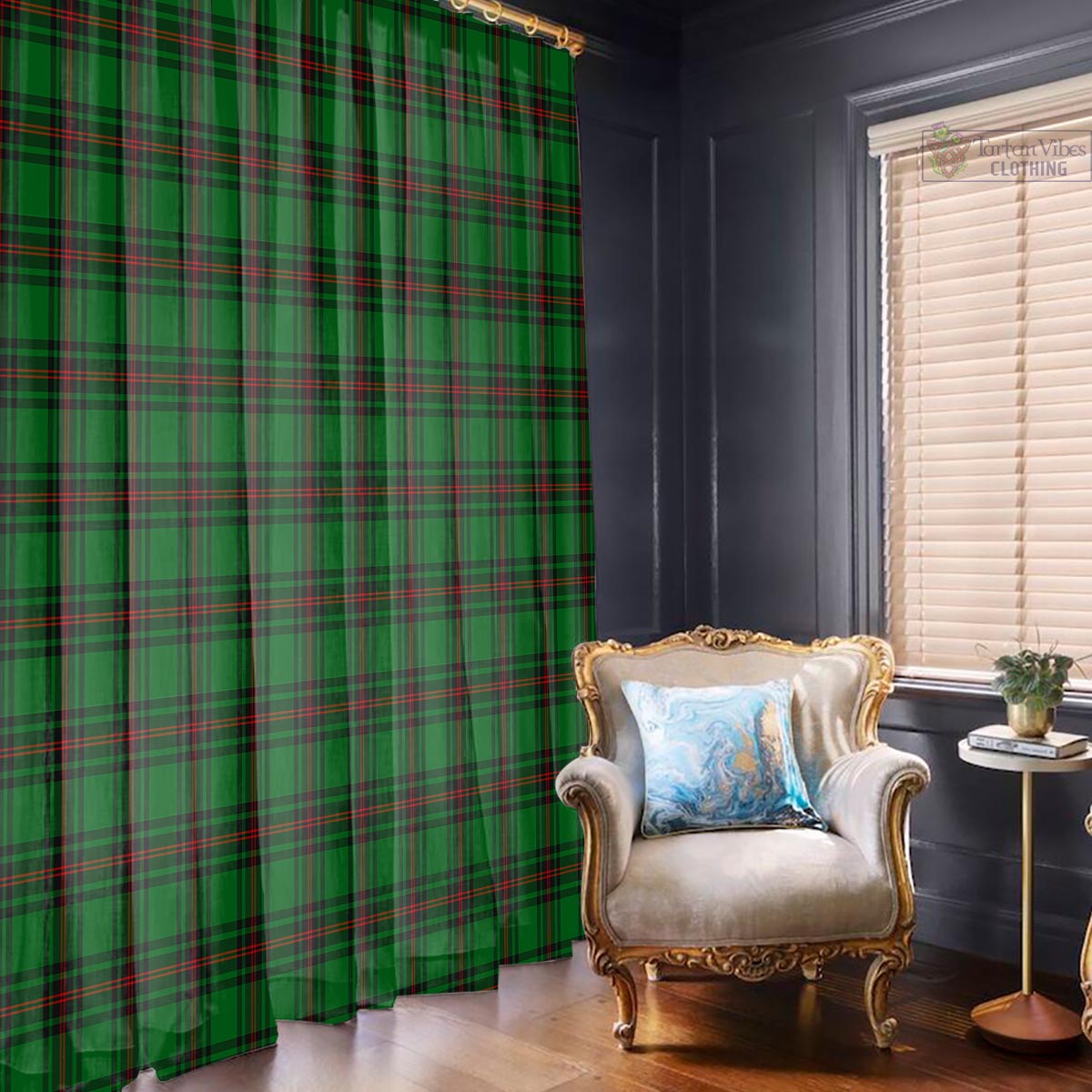 Anstruther Tartan Window Curtain With Grommets - Tartan Vibes Clothing