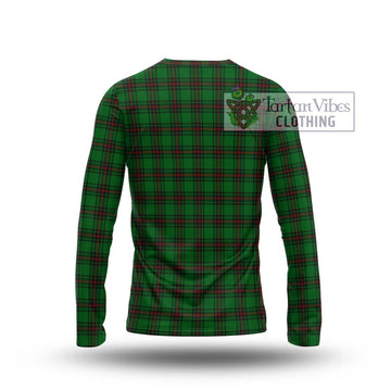 Anstruther Tartan Long Sleeve T-Shirt with Family Crest DNA In Me Style - Tartan Vibes Clothing