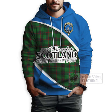 Anstruther Family Crest Tartan Hoodie Celebrate Saint Andrew's Day in Style - Tartan Vibes Clothing