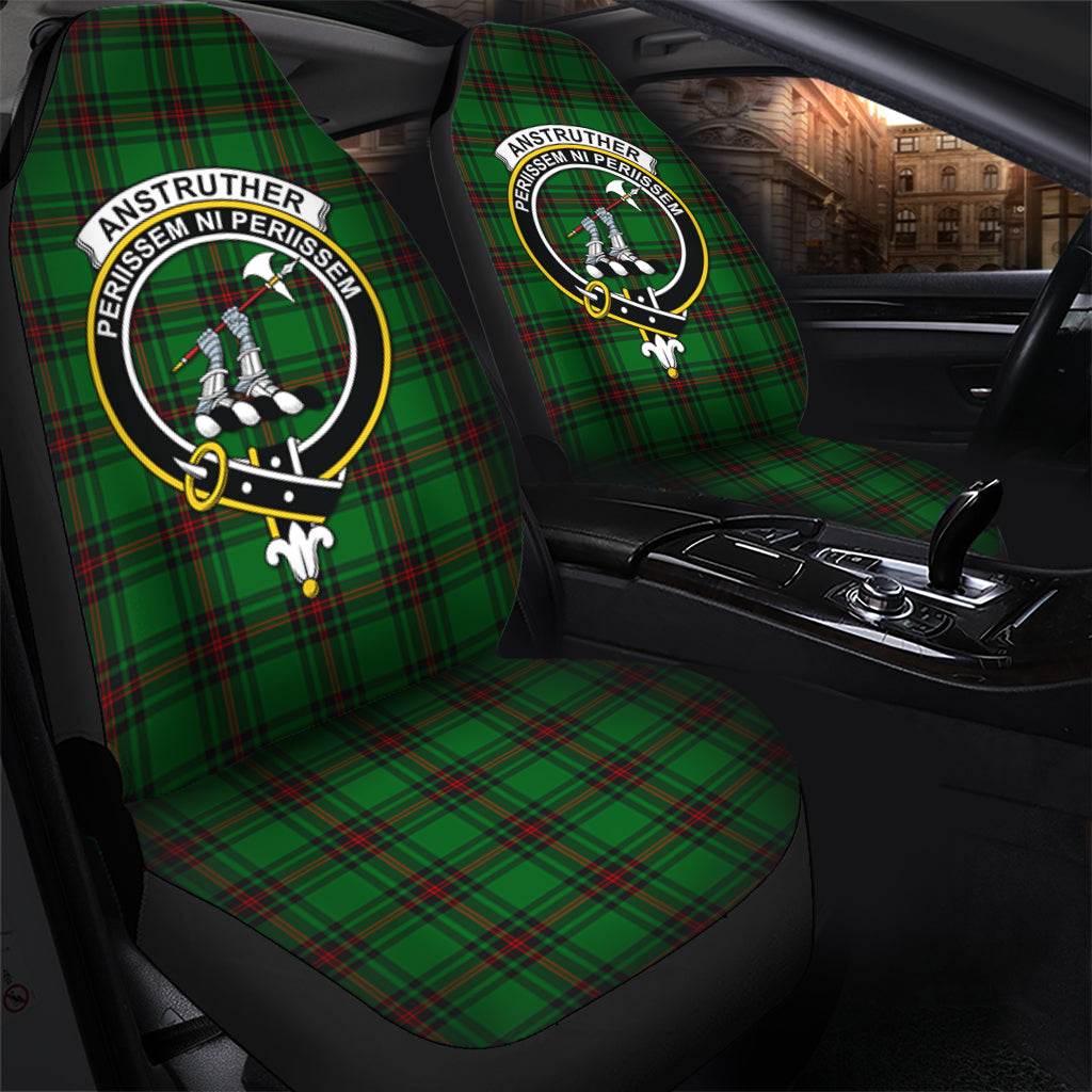 Anstruther Tartan Car Seat Cover with Family Crest - Tartan Vibes Clothing