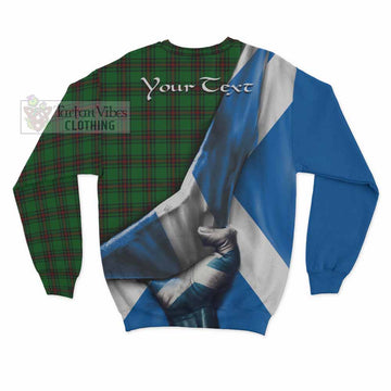 Anstruther Tartan Sweatshirt with Family Crest Scotland Patriotic Style - Tartan Vibes Clothing