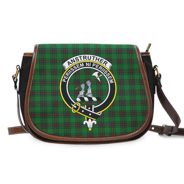 Anstruther Tartan Saddle Bag with Family Crest