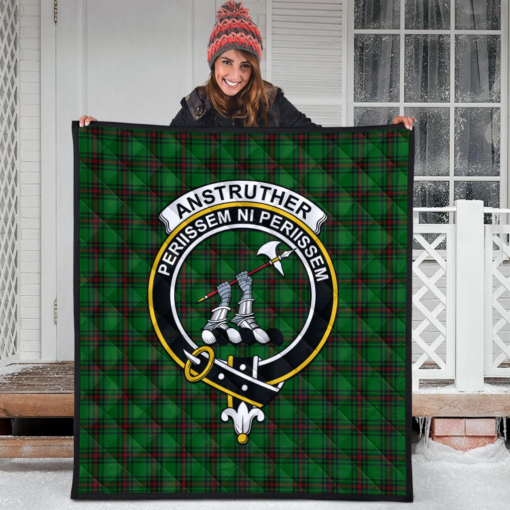 anstruther-tartan-quilt-with-family-crest
