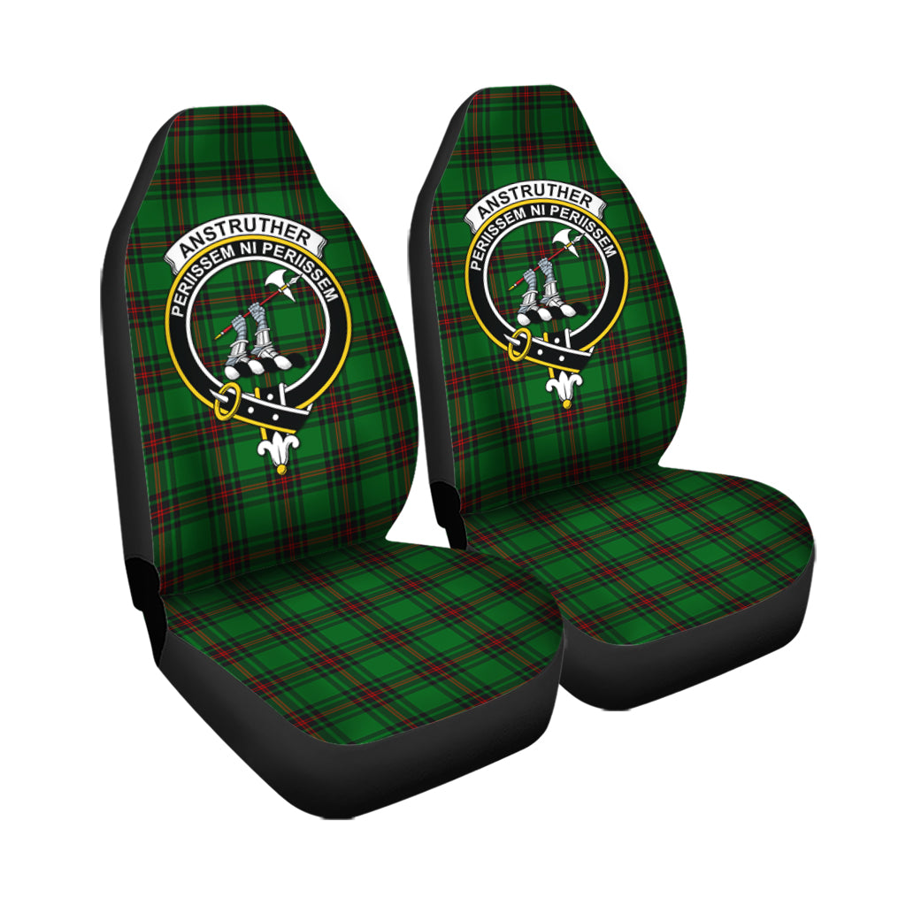 Anstruther Tartan Car Seat Cover with Family Crest - Tartan Vibes Clothing