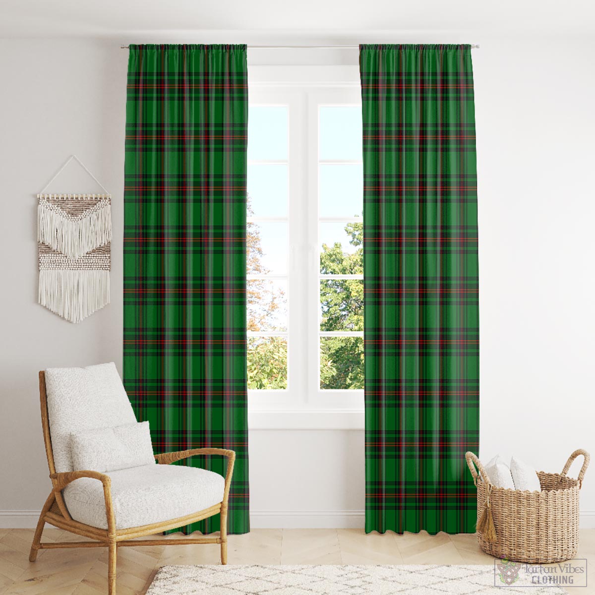 Anstruther Tartan Window Curtain - Tartan Vibes Clothing