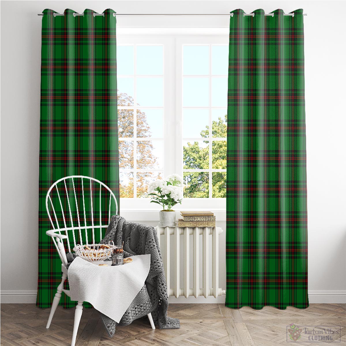 Anstruther Tartan Window Curtain - Tartan Vibes Clothing