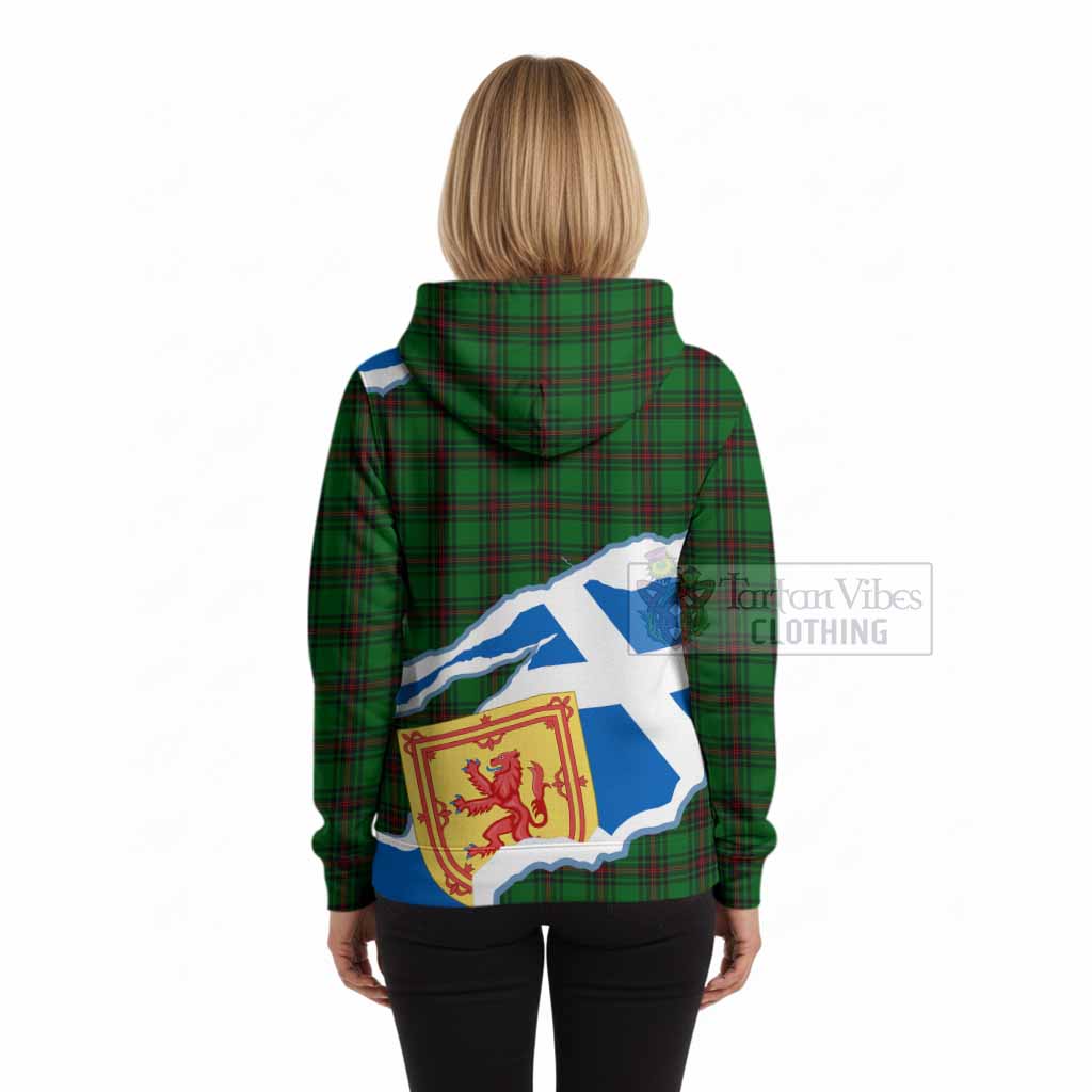 Anstruther Scotland Football Tartan Hoodie We'll Be Coming