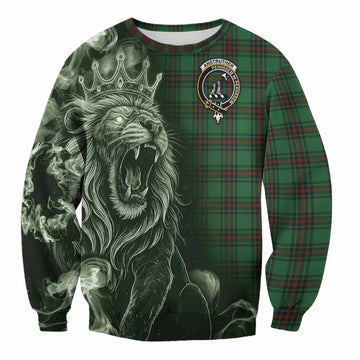 Anstruther Tartan Sweatshirt Roaring Lion Heritage