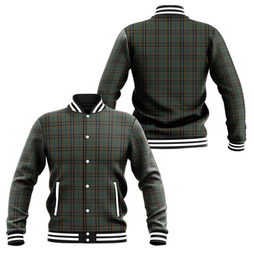 Antrim County Ireland Tartan Baseball Jacket