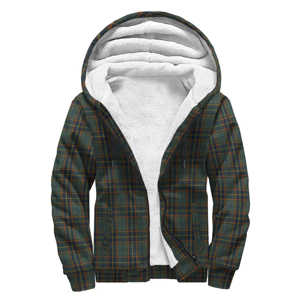 Antrim County Ireland Tartan Sherpa Hoodie Unisex - Tartan Vibes Clothing