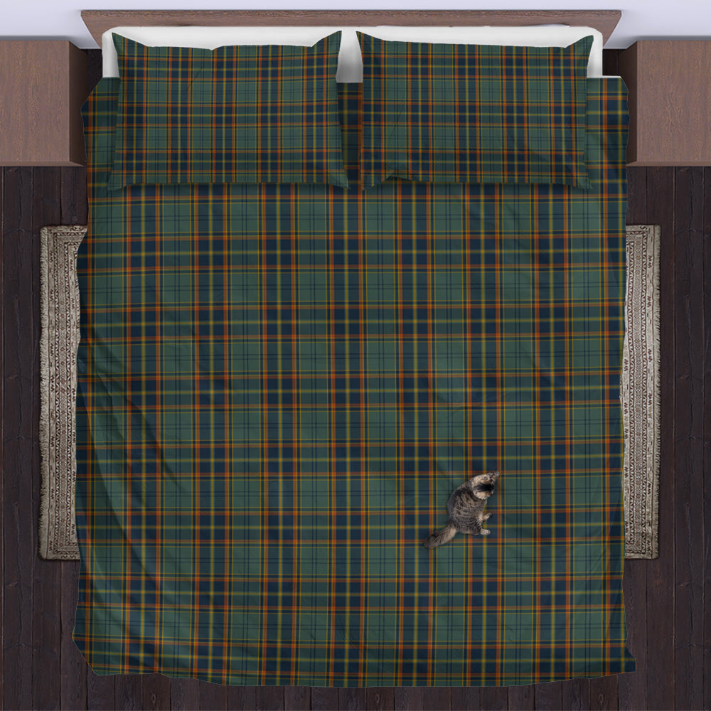 Antrim County Ireland Tartan Bedding Set US Bedding Set - Tartan Vibes Clothing