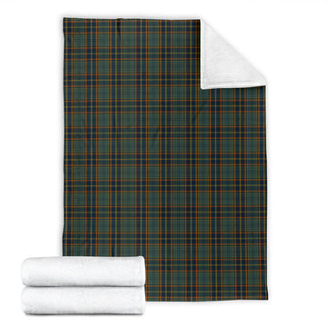 Antrim County Ireland Tartan Blanket