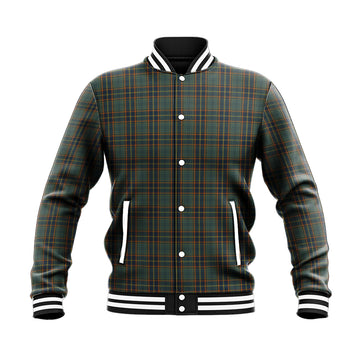 Antrim County Ireland Tartan Baseball Jacket
