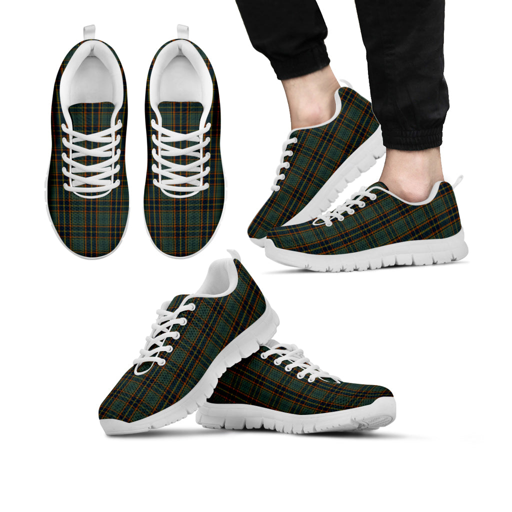 Antrim County Ireland Tartan Sneakers - Tartan Vibes Clothing