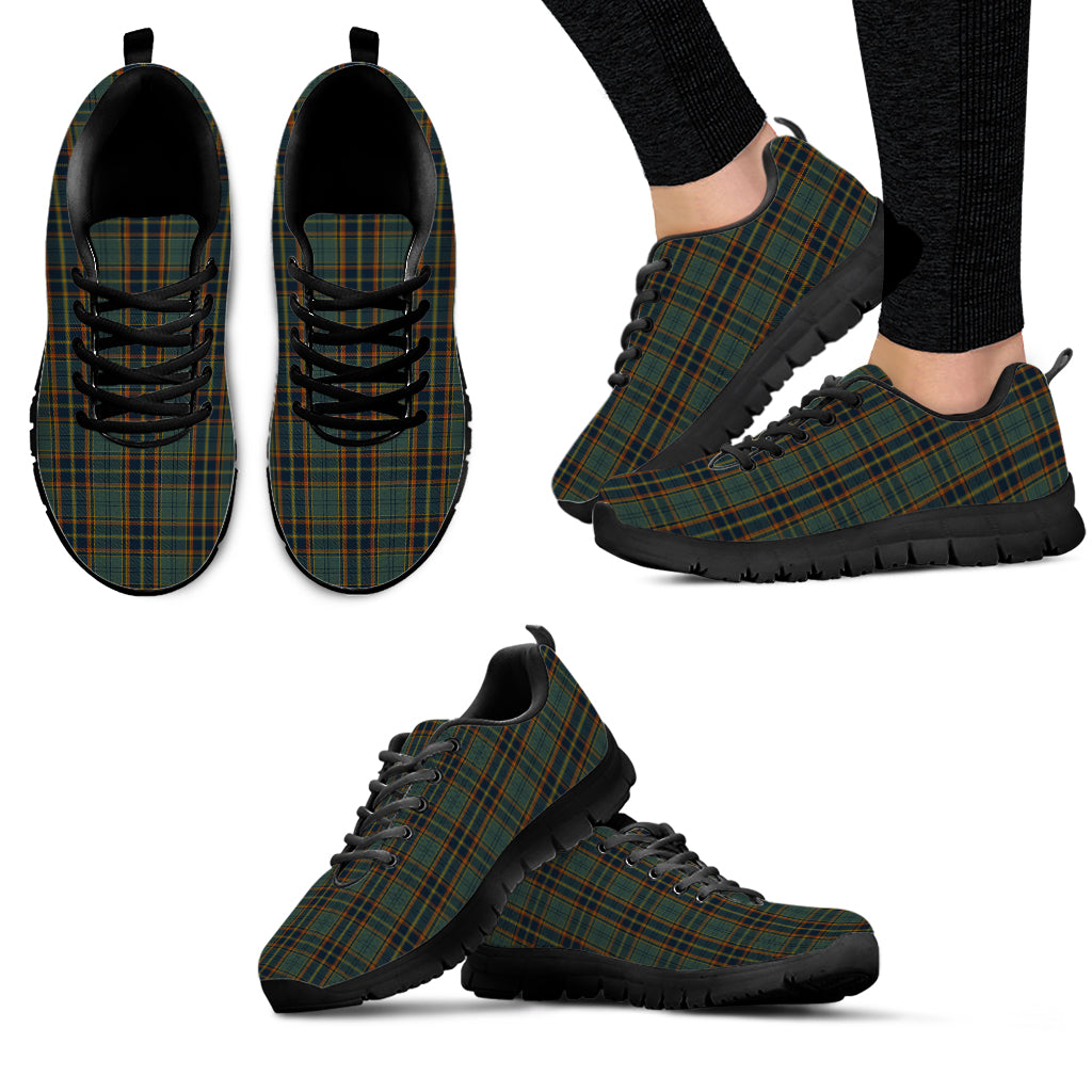 Antrim County Ireland Tartan Sneakers - Tartan Vibes Clothing
