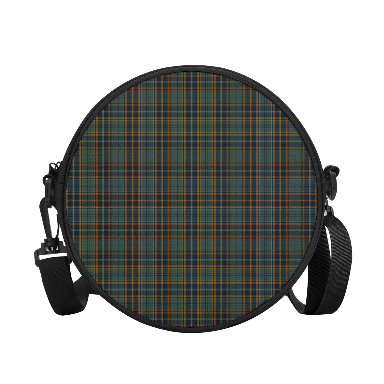 Antrim County Ireland Tartan Round Satchel Bags - Tartanvibesclothing