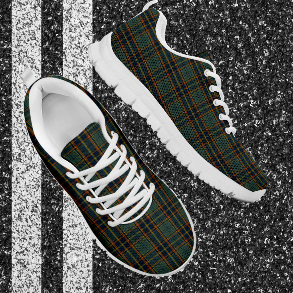Antrim County Ireland Tartan Sneakers - Tartan Vibes Clothing