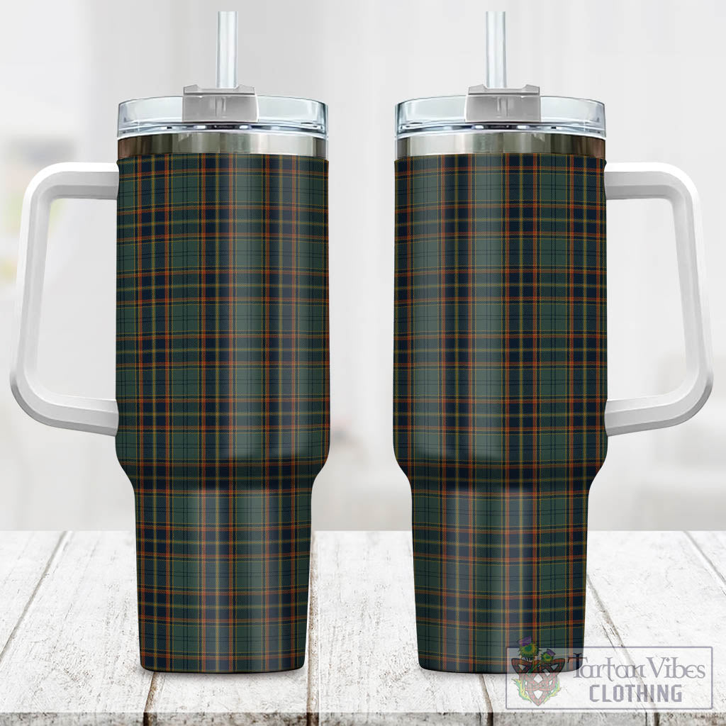 Antrim County Ireland Tartan Tumbler with Handle One Size 40 OZ - Tartan Vibes Clothing