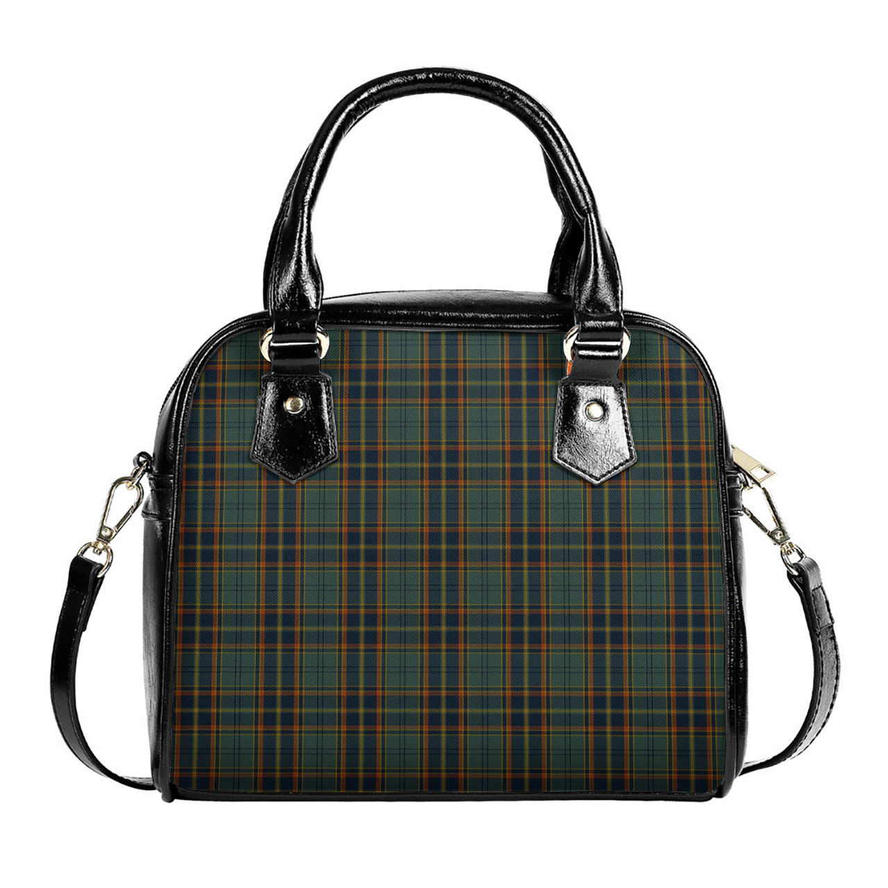 Antrim County Ireland Tartan Shoulder Handbags One Size 9*21*24 cm (3.54*8.27*9.45 inches) - Tartan Vibes Clothing