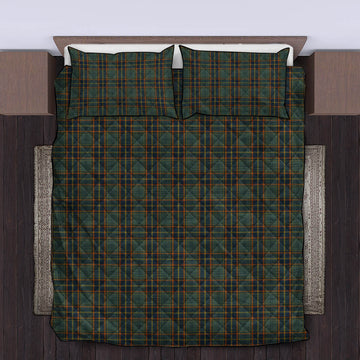 Antrim County Ireland Tartan Quilt Bed Set