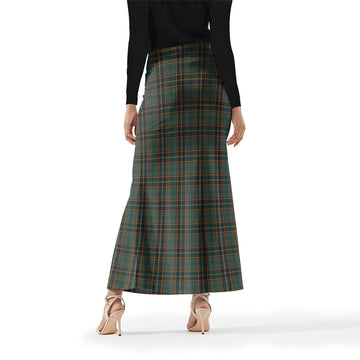 Antrim County Ireland Tartan Womens Full Length Skirt