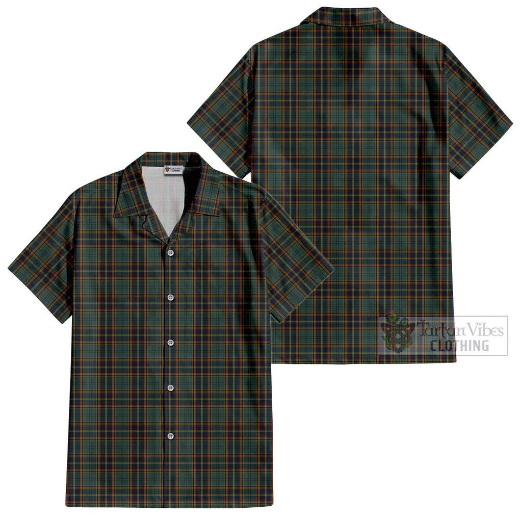 Antrim County Ireland Tartan Cotton Hawaiian Shirt Kid - Tartanvibesclothing Shop