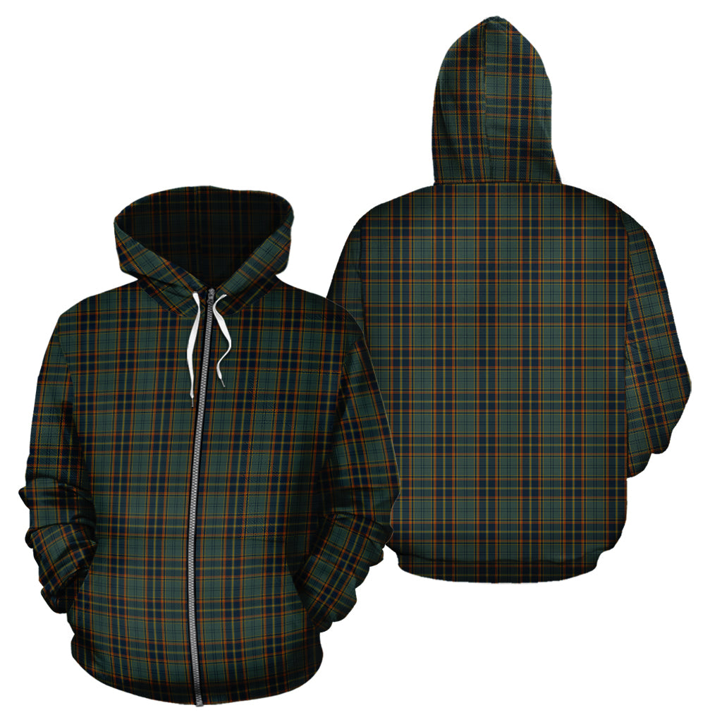 Antrim County Ireland Tartan Hoodie - Tartan Vibes Clothing