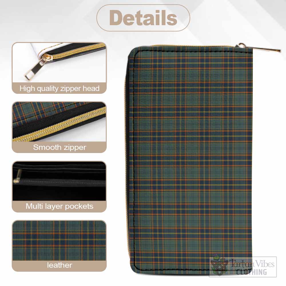 Tartan Vibes Clothing Antrim County Ireland Tartan Women's Leather Wallet