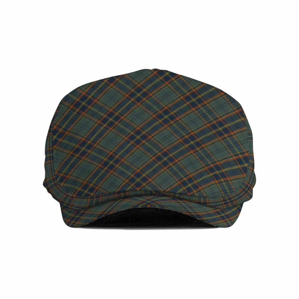 Antrim County Ireland Tartan  Jeff Hat Cross Style - Tartan Vibes Clothing