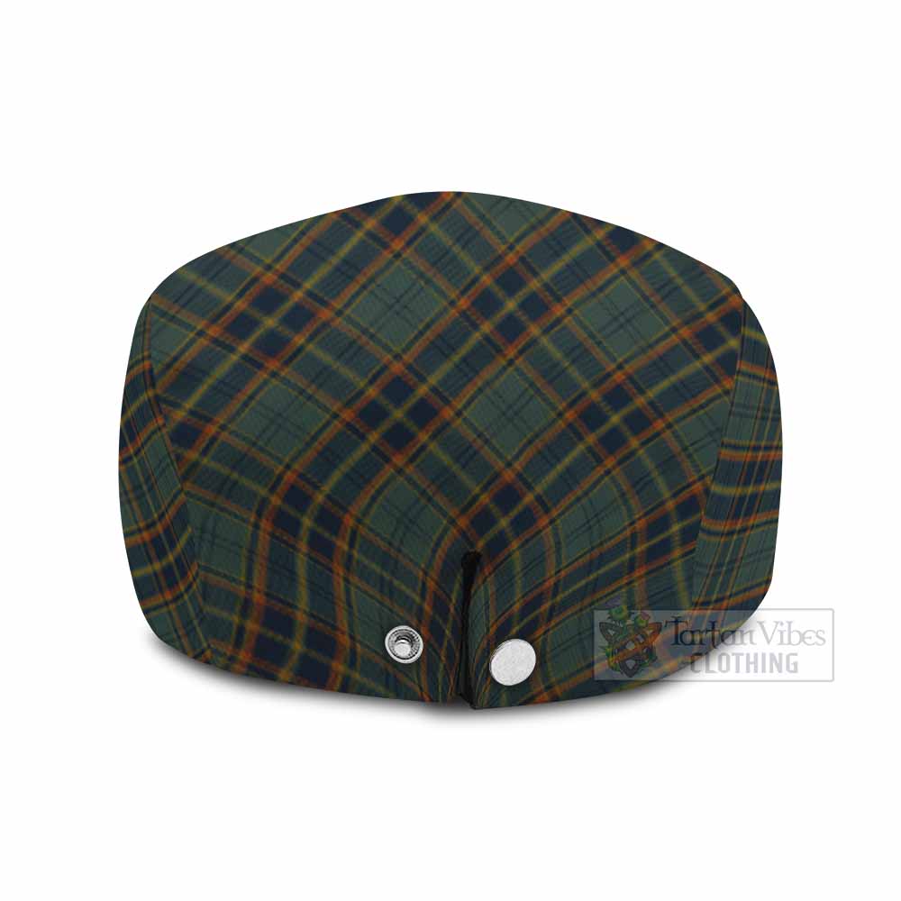 Antrim County Ireland Tartan  Jeff Hat Cross Style - Tartan Vibes Clothing
