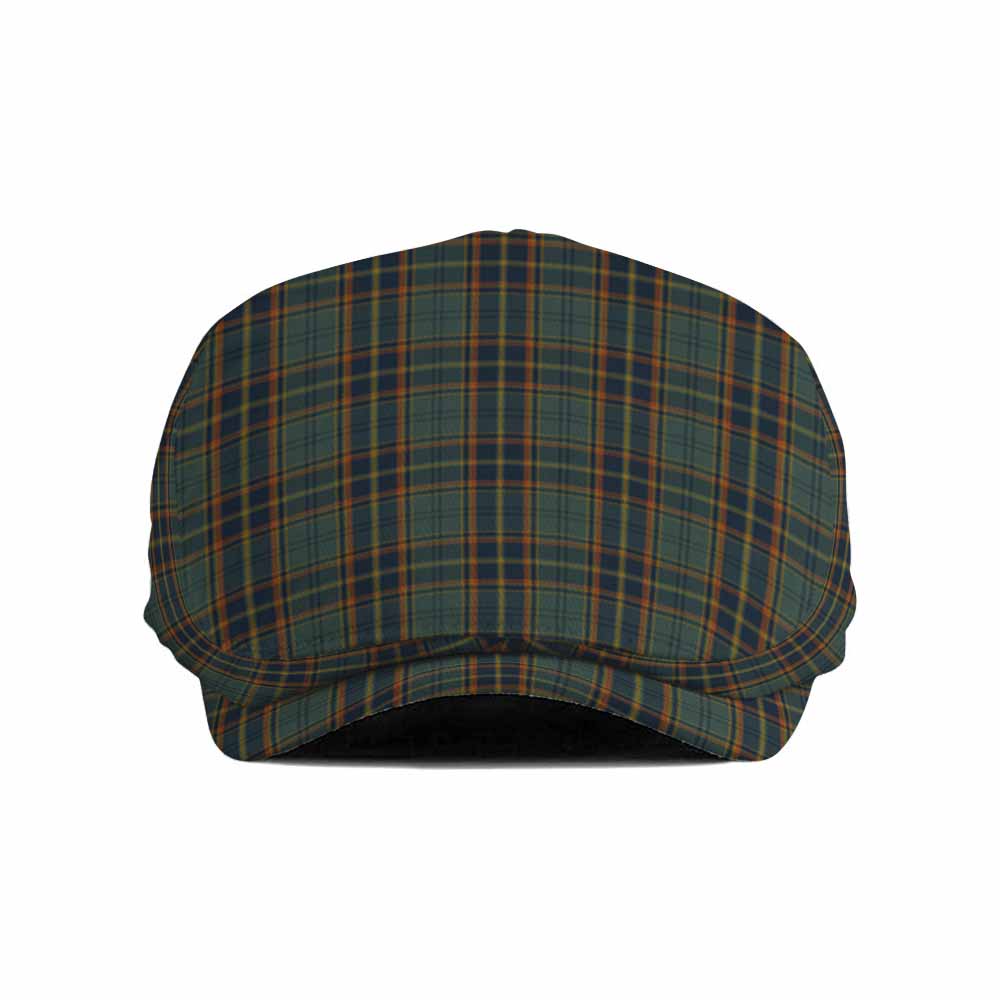 Antrim County Ireland Tartan Jeff Cap, Tartan Flat Cap