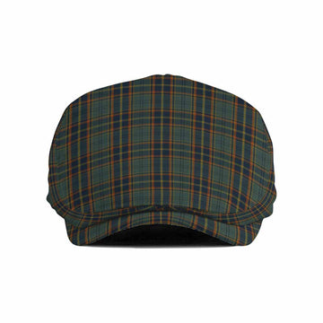 Antrim County Ireland Tartan Jeff Cap, Tartan Flat Cap