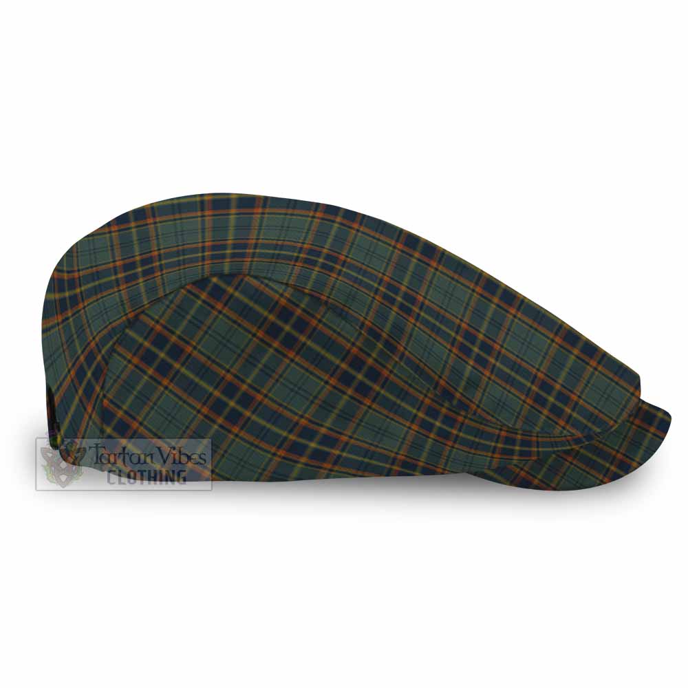 Antrim County Ireland Tartan Jeff Cap, Tartan Flat Cap