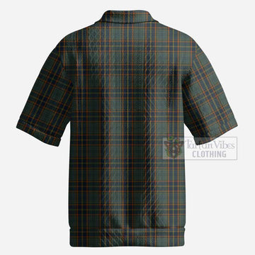 Antrim County Ireland Tartan Men’s Polo Sweater Top