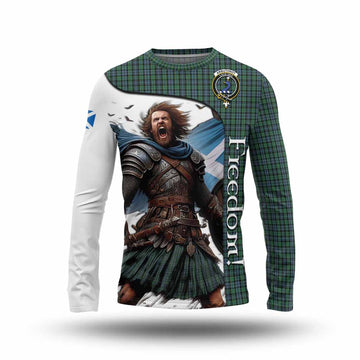 Tartan Vibes Clothing Arbuthnot Crest Tartan Long Sleeve T-Shirt Inspired by the Freedom of Scottish Warrior