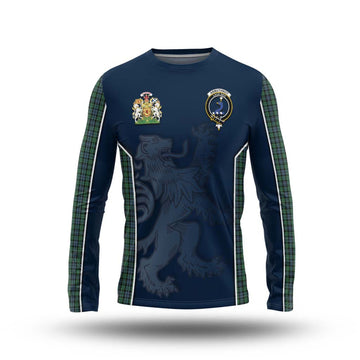 Arbuthnot Tartan Long Sleeve T-Shirt with Family Crest and Lion Rampant Vibes Sport Style Unisex - Tartan Vibes Clothing