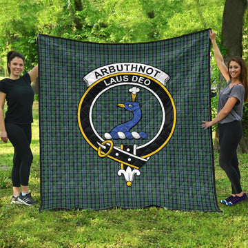arbuthnot-tartan-quilt-with-family-crest