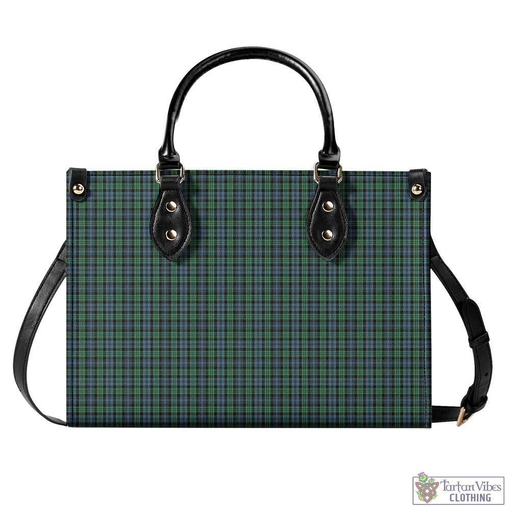 Arbuthnot Tartan Luxury Leather Handbags L - Tartan Vibes Clothing
