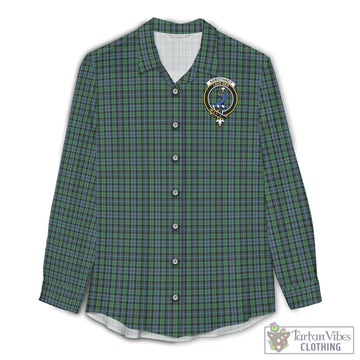 Arbuthnot Tartan Womens Casual Shirt with Family Crest