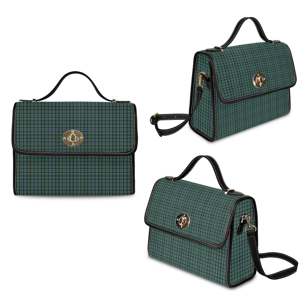 Arbuthnot Tartan Leather Strap Waterproof Canvas Bag One Size 34cm * 42cm (13.4" x 16.5") - Tartanvibesclothing