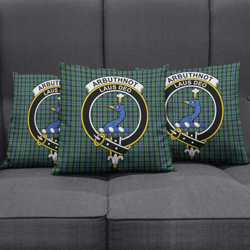 Arbuthnot Tartan Pillow Cover with Family Crest Rectangle Pillow Cover 51*91cm - Tartan Vibes Clothing