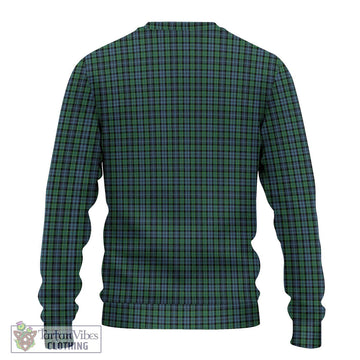 Arbuthnot Tartan Knitted Sweater with Family Crest DNA In Me Style - Tartanvibesclothing Shop