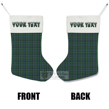 Tartan Vibes Clothing Arbuthnot Tartan Christmas Stocking with Personalized Text