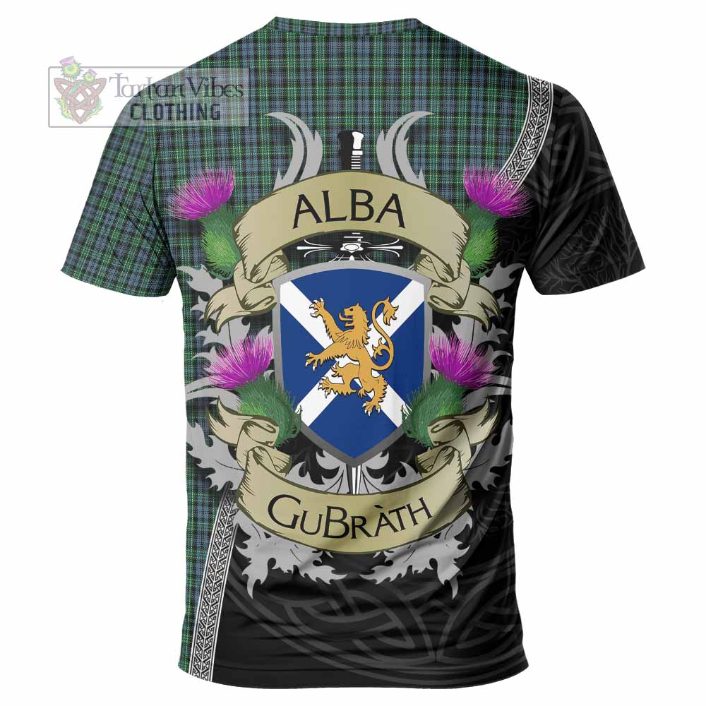 Tartan Vibes Clothing Arbuthnot Tartan Family Crest T-Shirt Lion Rampant Royal Thistle Shield Celtic Inspired