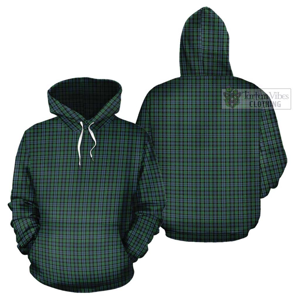 Arbuthnot Tartan Cotton Hoodie Pullover Hoodie - Tartan Vibes Clothing