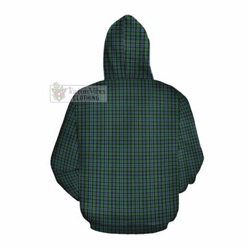Tartan Vibes Clothing Arbuthnot Tartan Cotton Hoodie with Family Crest DNA In Me Style