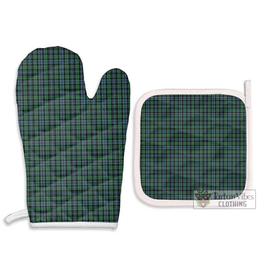 Arbuthnot Tartan Combo Oven Mitt & Pot-Holder Combo 1 Oven Mitt & 2 Pot-Holder White - Tartan Vibes Clothing