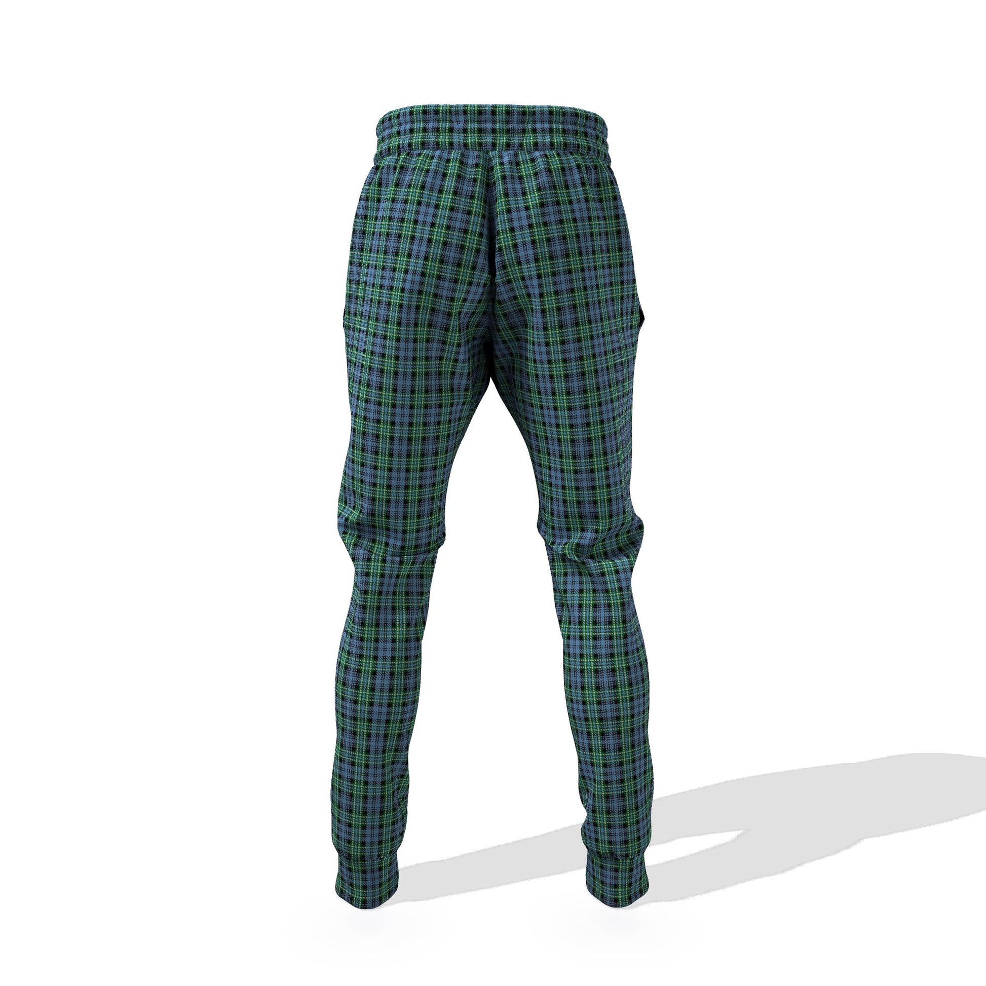 Arbuthnot Tartan Joggers Pants with Family Crest 6XL - Tartan Vibes Clothing